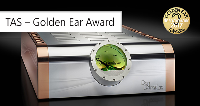 TAS – Golden Ear Award za Dan D’Agostino Momentum M400 mono pojačalo snage
