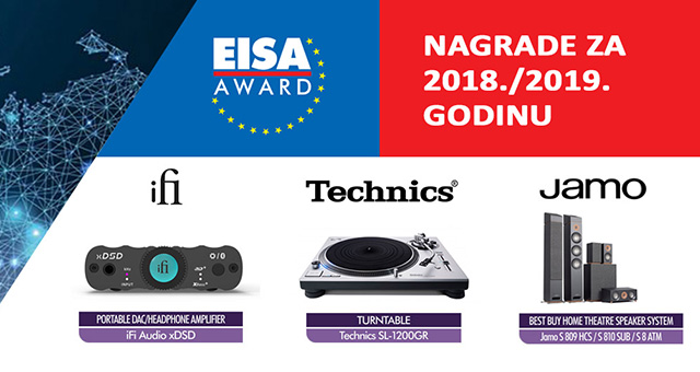 EISA nagrade za 2018./2019. godinu