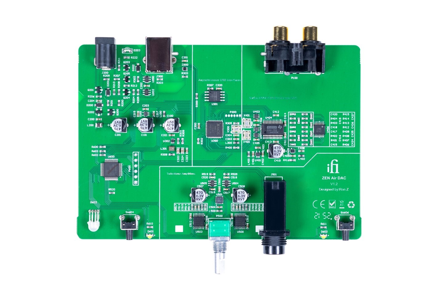 iFi Audio ZEN Air DAC – USB DAC + pojačalo za slušalice PCB