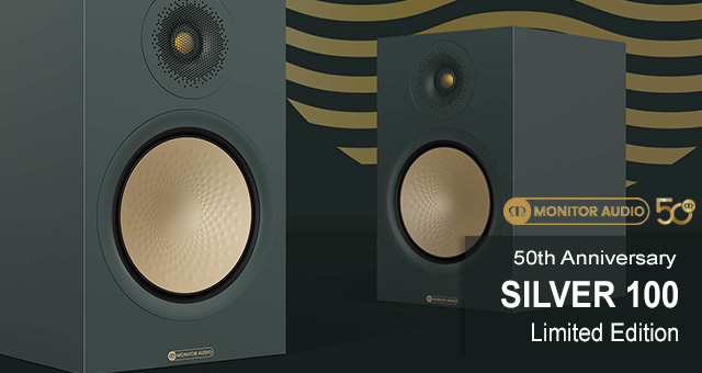 Monitor Audio 50th Anniversary – Silver 100