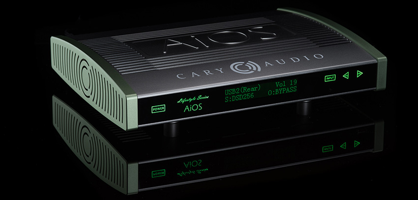 Cary Audio AiOS green