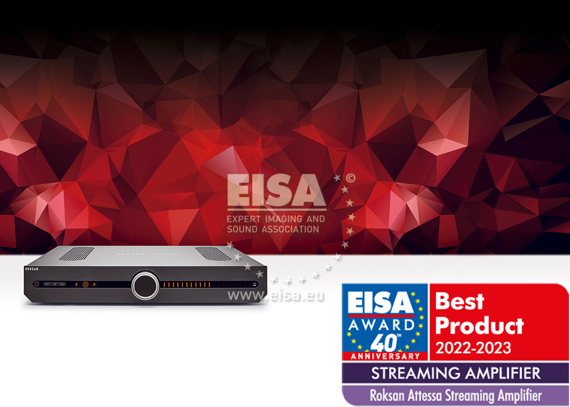Roksan Attessa Streaming pojačalo EISA nagrada 2022/2023