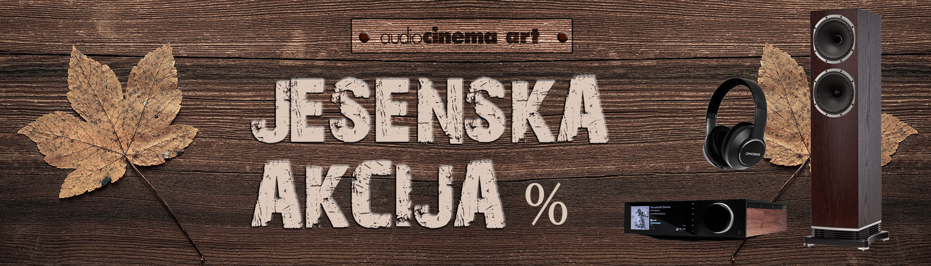 Jesenska akcija 2022 - Audiocinema Art