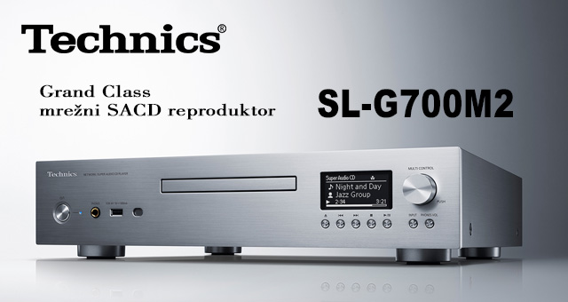Technics Grand Class mrežni SACD reproduktor SL-G700M2