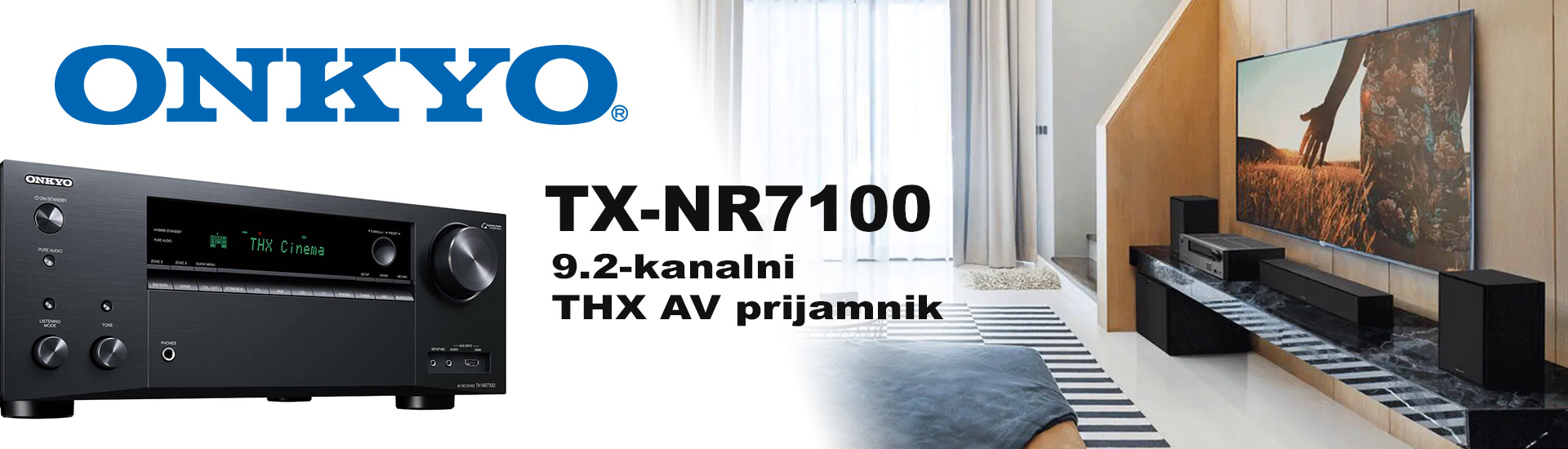 Onkyo TX-NR7100 - 9.2-kanalni THX AV prijamnik