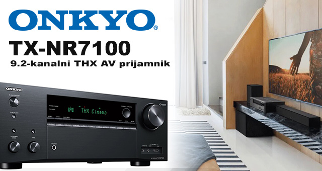 Onkyo TX-NR7100 - 9.2-kanalni THX AV prijamnik