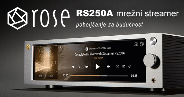 HiFi Rose RS250A mrežni streamer – poboljšanje za budućnost