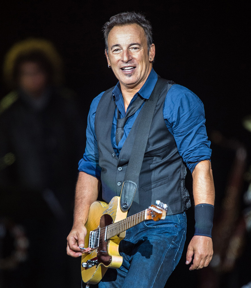 Bruce Springsteen, nastup  na Roskilde Festivalu 2012. Photo credit: Bill Ebbesen.