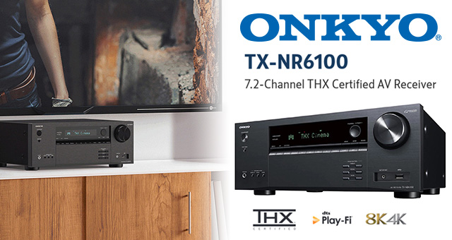 Onkyo TX-NR6100 – 7.2-kanalni A/V prijamnik s THX certifikatom