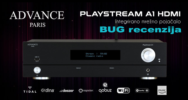 Advance Paris PlayStream A1 – Aspirant probranom hi-fi društvu – BUG recenzija