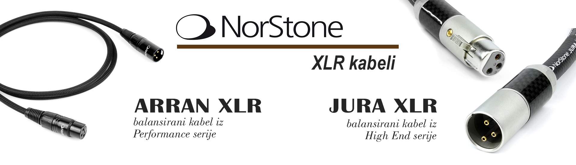 Norstone XLR Arran i Jura kabeli