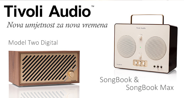 Tivoli Audio Model Two Digital, SongBook i SongBook Max