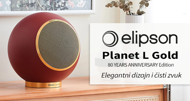 Elipson Planet L Gold – elegantni dizajn i čisti zvuk