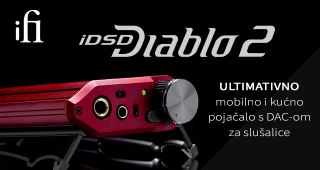 iFi Audio iDSD Diablo 2 – Ultimativno mobilno i kućno pojačalo s DAC-om za slušalice