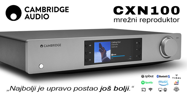 Cambridge Audio CXN100 – mrežni reproduktor