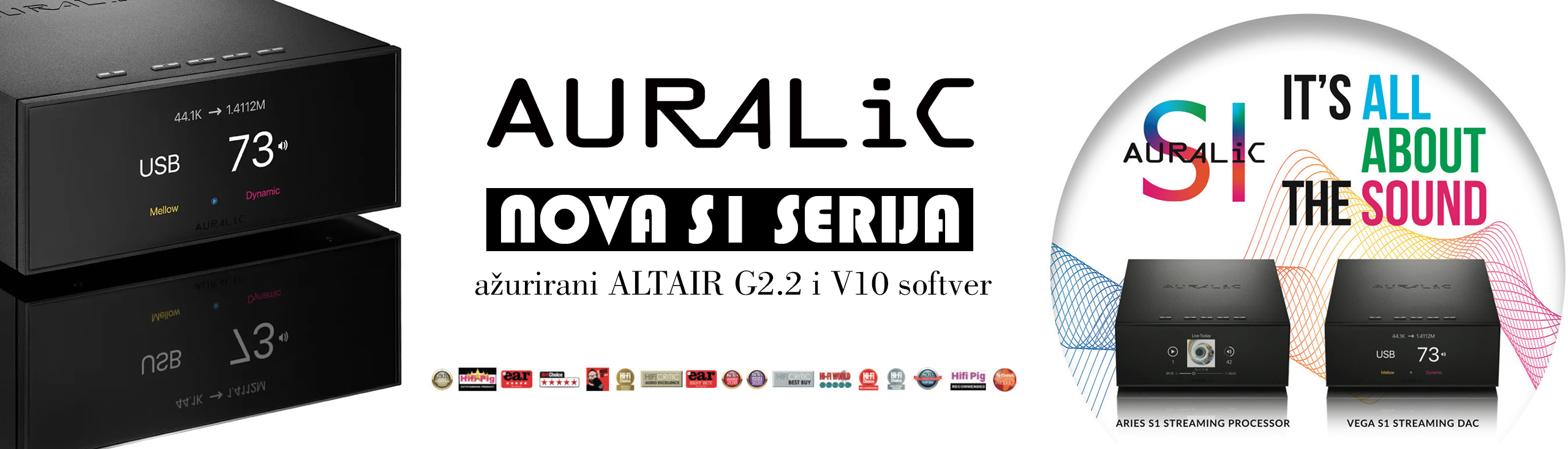 Auralic S1 serija