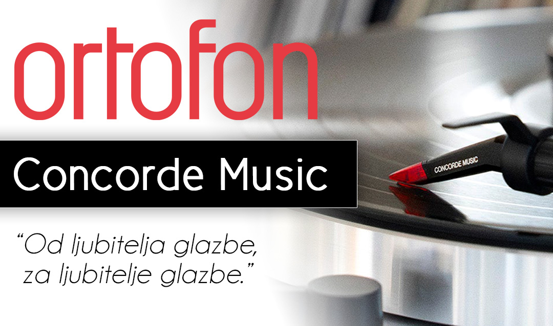 Ortofon Concorde Music – Od ljubitelja glazbe, za ljubitelje glazbe, bez alata, bez podešavanja