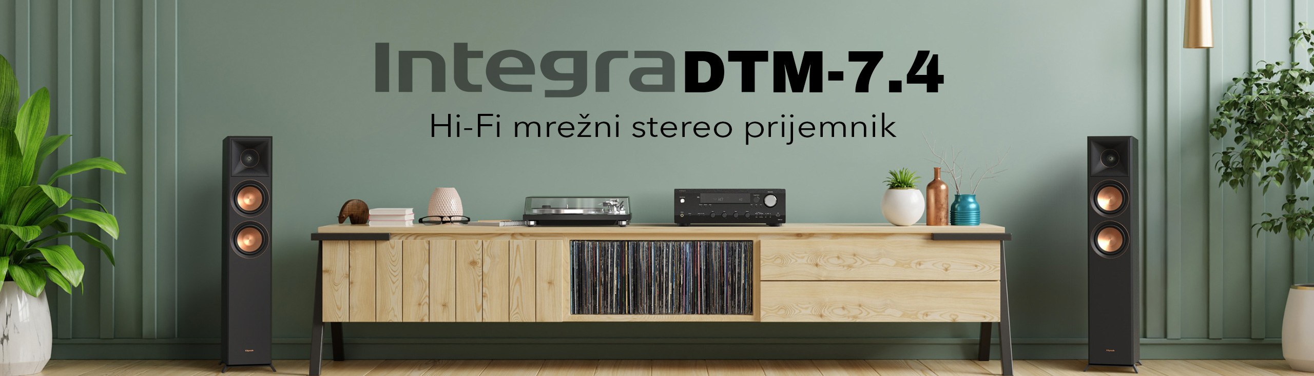 DTM-7.4 Hi-Fi mrežni stereo prijemnik - Integra kućno kino