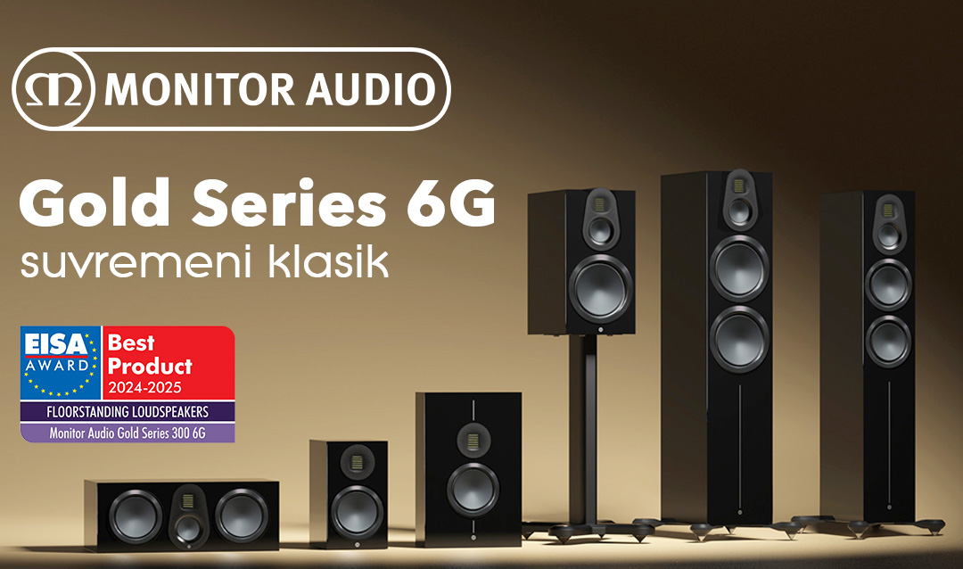 Monitor Audio Gold Series 6G – suvremeni klasik