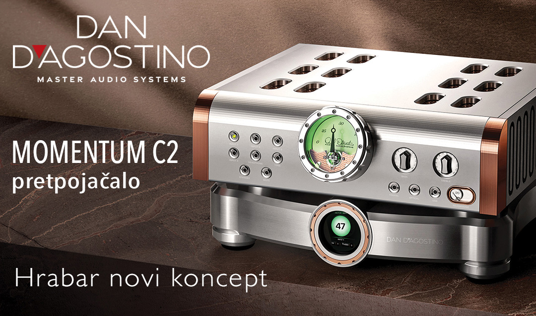 Dan D’Agostino Momentum C2 pretpojačalo – Hrabar novi koncept