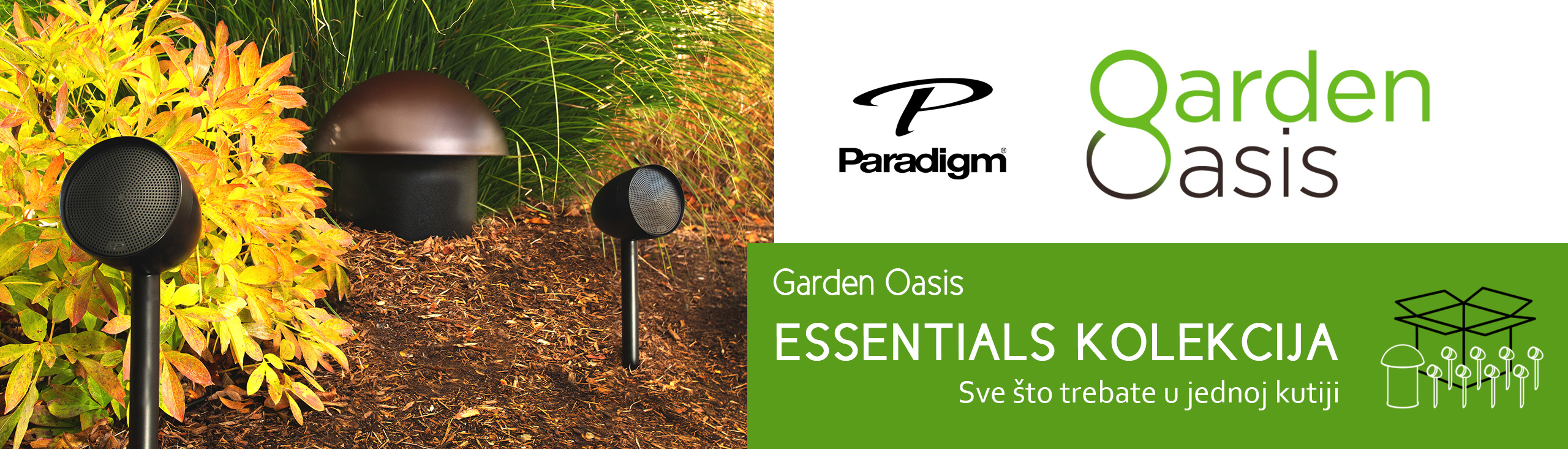 Paradigm Garden Oasis Essentials kolekcija