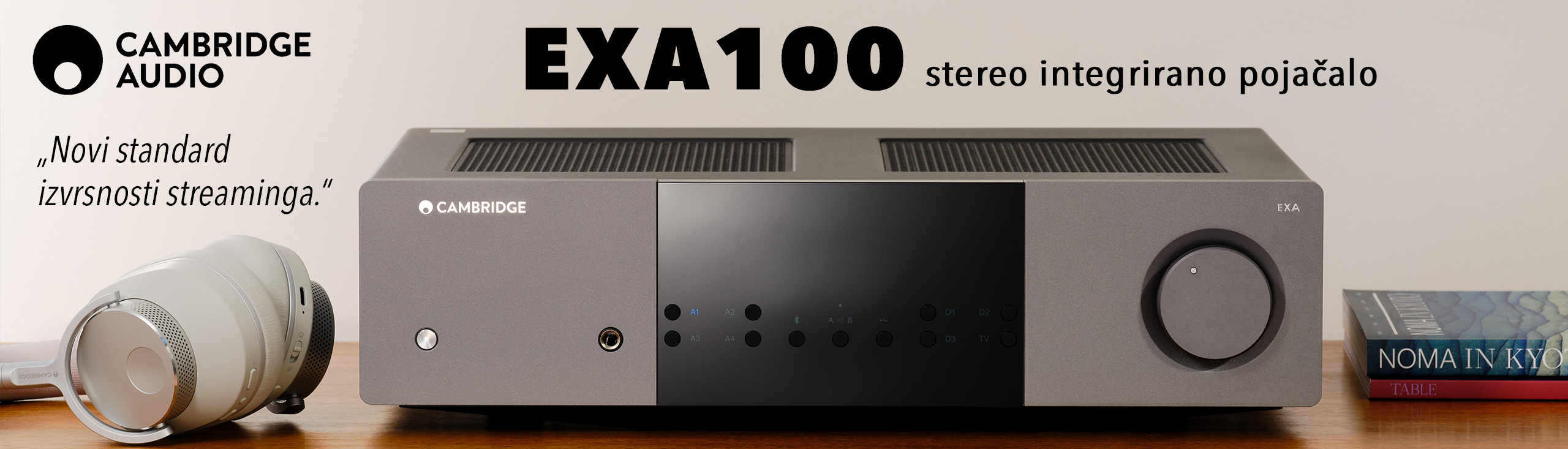 Cambridge Audio EXA100 stereo integrirano pojačalo