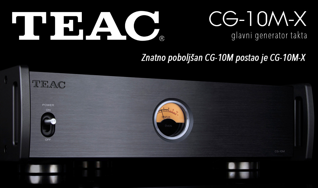 Teac CG-10M-X glavni generator takta – znatno poboljšan CG-10M postao je CG-10M-X