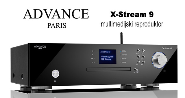 Advance Paris X-Stream 9 – multimedijski reproduktor