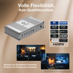 Oehlbach prekidač 8K signala za HDMI® - razdjelnik 2:1