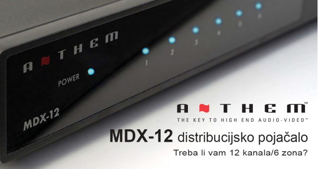 Anthem MDX-12 distribucijsko pojačalo