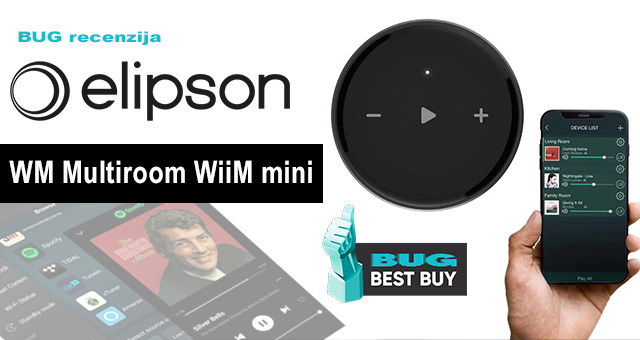 Elipson WM Multiroom WiiM mini – BUG recenzija – BEST BUY