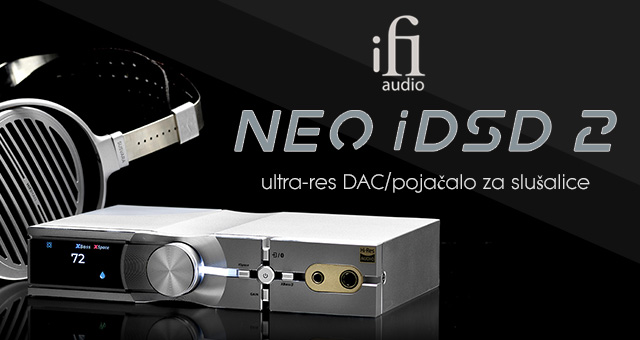 iFi NEO iDSD 2 ultra-res DAC/pojačalo za slušalice