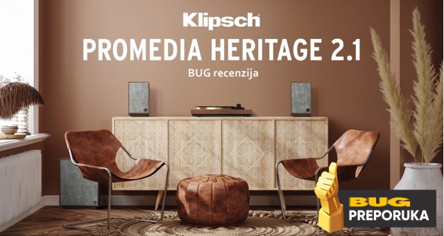 Klipsch ProMedia Heritage 2.1 – Moćna minijatura – BUG recenzija