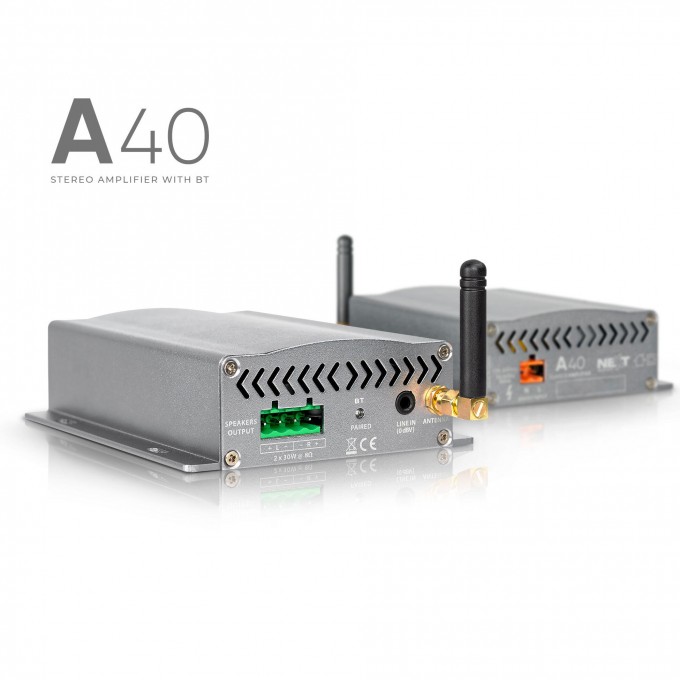 NEXT Audiocom A40 - stereo BT pojačalo, 60W