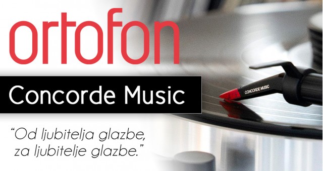 Ortofon Concorde Music – Od ljubitelja glazbe, za ljubitelje glazbe, bez alata, bez podešavanja