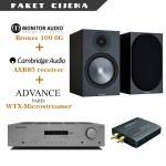 Cambridge Audio AXR85 + Advance WTX microstream + Monitor Audio Bronze 100 6G