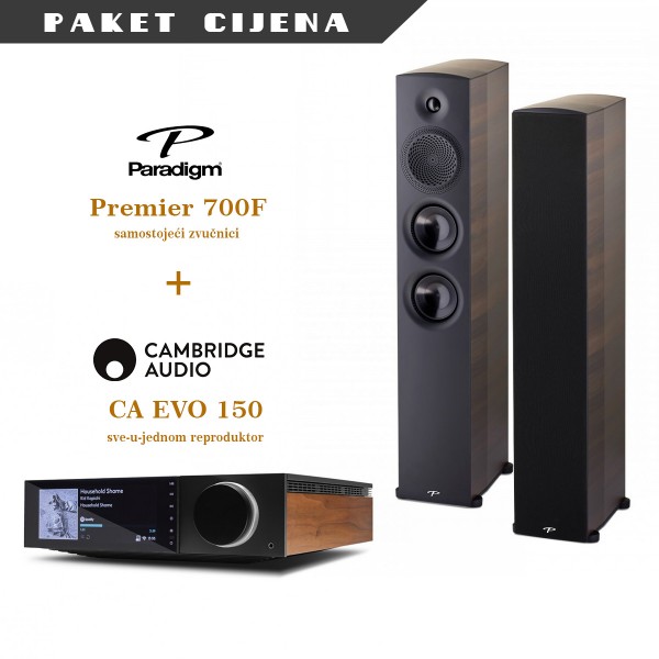 Cambridge Audio EVO 150 + Paradigm Premier 700 F par
