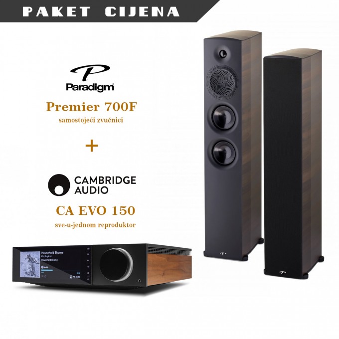Cambridge Audio EVO 150 + Paradigm Premier 700 F par