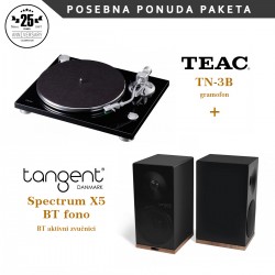 Teac TN-3B gramofon + Tangent Spectrum X5 BT fono