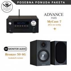 Advance Paris MyCast 7 All-in-one + Monitor Audio Bronze 50 6G zvučnici
