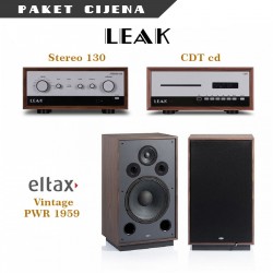 Leak Stereo 130 + Leak CDT + Eltax Vintage PWR 1959 zvučnici