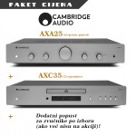 Cambridge Audio AXA25 integrirano pojačalo + AXC35 CD reproduktor