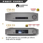 Cambridge Audio CXA61 + Cambridge Audio CXN V2 mrežni streamer