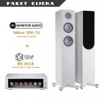 HiFi Rose RS 201E + Monitor Audio SIlver 200 7G samostojeći zvučnici