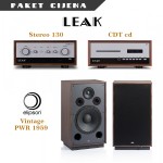 Leak CD + Stereo 130 (woodcase) + Elipson Heritage XLS15 zvučničke kutije (par)