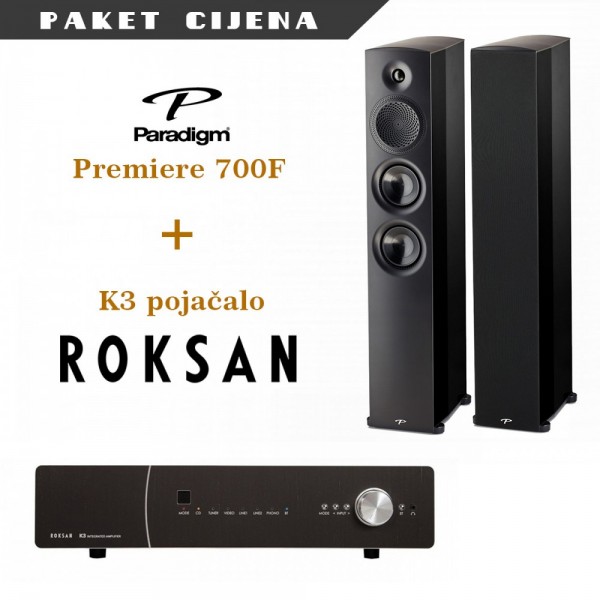 Roksan K3 + Paradigm Premiere 700F