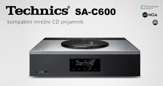Technics SA-C600 kompaktni mrežni CD prijamnik