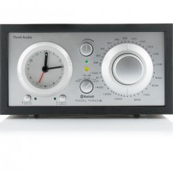 Tivoli Audio Model Three BT - Black Ash / Silver -  bežični AM/FM/ Bluetooth/USB radio-sat sa Aux ulazom 